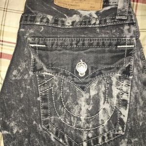Grey true religion jeans mens